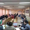 نشت رئیس دانشگاه فنی و حرفه ای استان گیلان با مشاوران و مدیران آموزش و پروش استان گیلان، مشاوران در هدایت تحصیلی و تبیین شعار سال رونق تولید نقش اساسی دارند 5