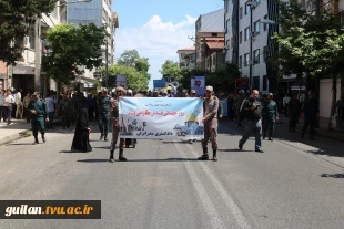 شرکت کارکنان و اساتید و دانشجویان آموزشکده پسران انزلی در راهپیمایی روز قدس 6