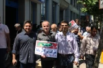 شرکت کارکنان و اساتید و دانشجویان آموزشکده پسران انزلی در راهپیمایی روز قدس 11
