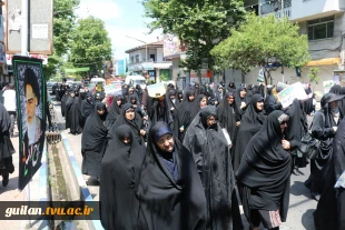 شرکت کارکنان و اساتید و دانشجویان آموزشکده پسران انزلی در راهپیمایی روز قدس 13