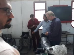 بازدید مدیران ارشد فنی شهاب خودرو و مدیران آستان قدس رضوی از امکانات و کارگاه های آموزشکده فنی رستم اباد‎ 2