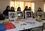 برگزاری  نمایشگاه دست ساخته های دانشجویی به مناسب گرامی داشت روز جهانی صنایع دستی  در آموزشکده دکتر معین رشت  4