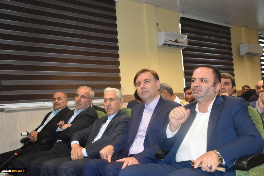 دکتر رسول شمشادی:
دانشگاه فنی و حرفه ای استان گیلان در حوزه مهارت آموزی و ارتقاء دانشجویان در برخی از رشته سر آمد است. 3