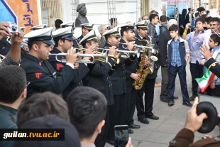 حضور پر شور دانشگاهیان  دانشگاه فنی و حرفه ای استان گیلان در راهپیمایی روز 13 آبان 20