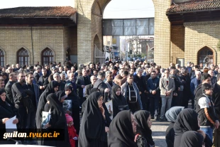 حضور جامعه دانشگاهیان دانشگاه فنی و حرفه ای استان گیلان در مراسم پاس داشت شهادت سردار سپهبد سلیمانی و همرزمانش در مصلّی رشت و شهرستان های استان گیلان 5