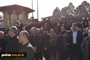 حضور جامعه دانشگاهیان دانشگاه فنی و حرفه ای استان گیلان در مراسم پاس داشت شهادت سردار سپهبد سلیمانی و همرزمانش در مصلّی رشت و شهرستان های استان گیلان 7