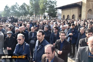 حضور جامعه دانشگاهیان دانشگاه فنی و حرفه ای استان گیلان در مراسم پاس داشت شهادت سردار سپهبد سلیمانی و همرزمانش در مصلّی رشت و شهرستان های استان گیلان 11