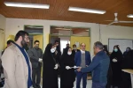 بازدید معاون اداری مالی و منابع استانداری گیلان و هیئت همراه از کارگاه جهادی تولید اقلام پزشکی دانشگاه فنی و حرفه ای استان گیلان 4