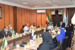 تجلیل از خیر نیک اندیش سرکار خانم زهرا مظفری و خانواده محترم مرحوم الماس خاله بابت هبه بیش از 250 میلیون تومانی به دانشگاه فنی و حرفه ای استان گیلان 3