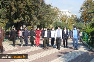 همایش پیاده روی کارکنان دانشگاه فنی و حرفه ای استان گیلان به میزبانی آموزشکده لاهیجان– آبان 1400 5