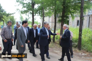 طی سفر رئیس صندوق رفاه دانشجویی به گیلان از خوابگاه و سالنهای غذا خوری دانشجویان دانشگاه فنی و حرفه ای استان گیلان بازدید به عمل آورد 7