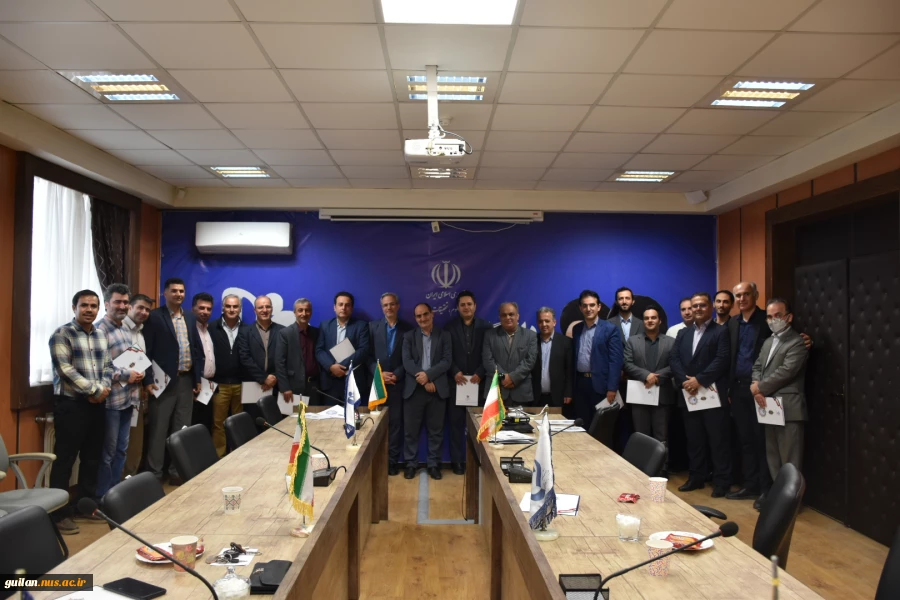 رگزاری مراسم تقدیر از سرآمدان آموزشی دانشکده شهید چمران رشت 9