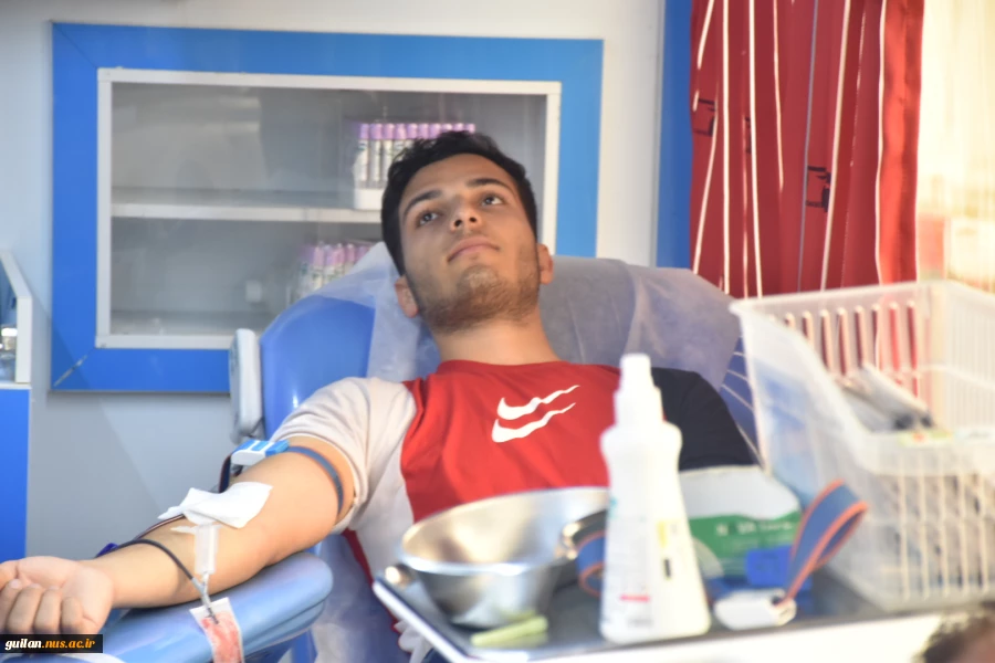 اهدا خون توسط اساتید، کارکنان و دانشجویان دانشکده فنی و حرفه ای شهید چمران دانشگاه فنی و حرفه‌ای استان گیلان با حضور واحد سیار انتقال خون استان گیلان 5