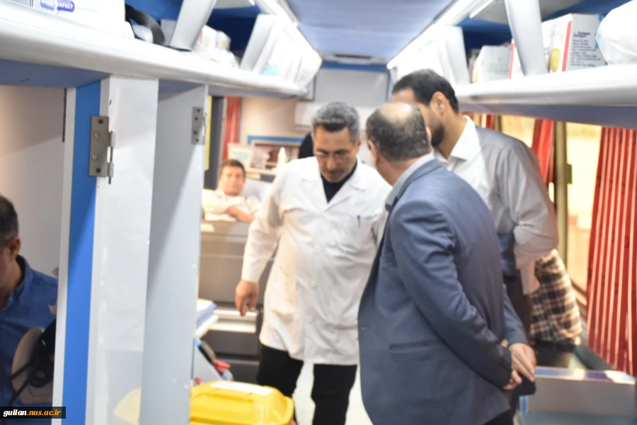 اهدا خون توسط اساتید، کارکنان و دانشجویان دانشکده فنی و حرفه ای شهید چمران دانشگاه فنی و حرفه‌ای استان گیلان با حضور واحد سیار انتقال خون استان گیلان 8