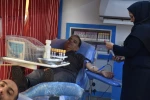 اهدا خون توسط اساتید، کارکنان و دانشجویان دانشکده فنی و حرفه ای شهید چمران دانشگاه فنی و حرفه‌ای استان گیلان با حضور واحد سیار انتقال خون استان گیلان 12