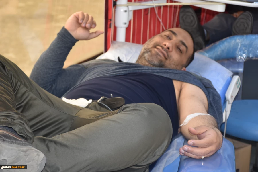 اهدا خون توسط اساتید، کارکنان و دانشجویان دانشکده فنی و حرفه ای شهید چمران دانشگاه فنی و حرفه‌ای استان گیلان با حضور واحد سیار انتقال خون استان گیلان 13