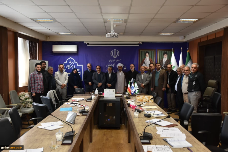 جلسه شورای فرهنگی و نظارت ارزیابی هیات رئیسه دانشگاه ملی مهارت استان گیلان تشکیل شد 12