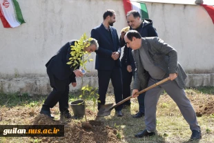 آیین نکو داشت هفته منابع طبیعی و روز درختکاری با یاد 129 شهید دانشجوی در واحد استانی دانشگاه ملی مهارت استان گیلان برگزار شد 5