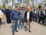 در آخرین جمعه ماه مبارک رمضان:
دانشگاهیان دانشگاه ملی مهارت استان گیلان در راهپیمایی روز جهانی قدس شرکت نمودند 12
