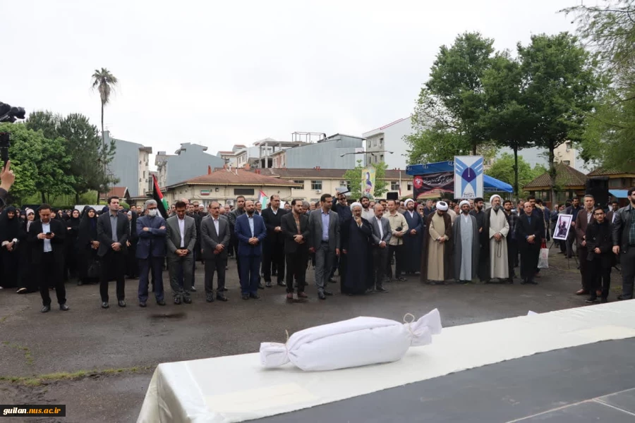 تجمع دانشگاهیان دانشگاه ملی مهارت استان گیلان در حمایت از مردم مظلوم غزه 4