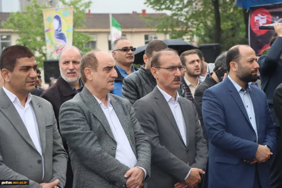 تجمع دانشگاهیان دانشگاه ملی مهارت استان گیلان در حمایت از مردم مظلوم غزه 11
