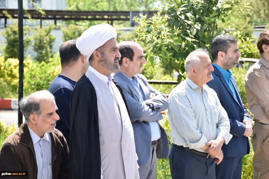 تجمع حمایت از مردم مظلوم غزه و فلسطین به همت بسیج دانشجویی دانشگاه ملی مهارت استان گیلان برگزار شد 
 13