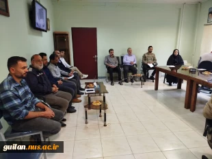 جلسه شورای اداری با حضور تمامی همکاران وریاست مرکز جناب آقای دکتر عیسی موسی زاده درآموزشکده ملی ومهارت امام جعفر صادق (ع) آستانه اشرفیه برگزار گردید. 2