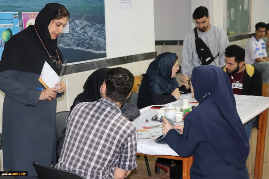 ویزیت رایگان پزشک عمومی و روانپزشک و کنترل فشار خون ، قد و وزن و مشاور تغذیه در آموزشکده شهید رجایی لاهیجان
 4