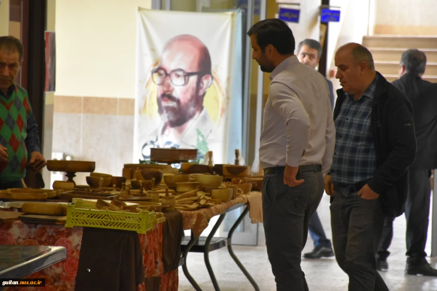 کارگاه آموزشی گردشگری و معرفی ظرفیت های تاریخی استان گیلان و نمایشگاه صنایع دستی و گردشگری گیلان در دانشکده ملی مهارت شهید چمران رشت  برگزارشد 6