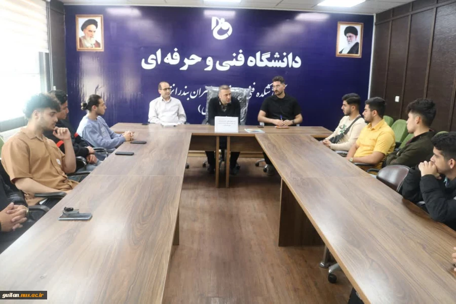 انجمن علمی کامپیوتربرگزاری جلسه انجمن علمی رشته الکتروتکنیک آموزشکده ملی مهارت بندر انزلی (شهید خدادادی)
 5