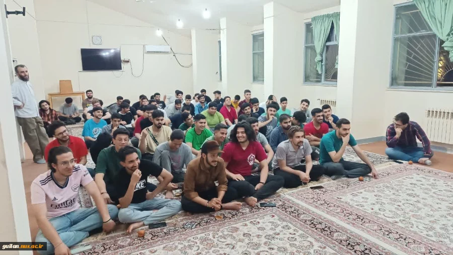 برنامه های متنوع به مناسبت هفته خوابگاه و سرای دانشجوی در دانشکده شهید چمران رشت برگزار شد 9