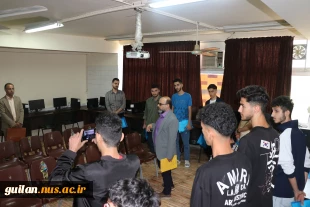 حضور دانش آموزان سال دوازدهم هنرستان شهید کلانتری لنگرود با هدف اطلاع رسانی زمان ثبت نام و بازدید از امکانات آموزشکده ملی مهارت شهید رجایی لاهیجان 
 6
