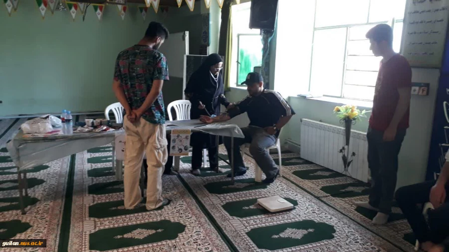 ایستگاه سلامت با همکاری مرکز بهداشت شهرستان به مناسبت هفته خوابگاه درآموزشکده آستانه اشرفیه 3