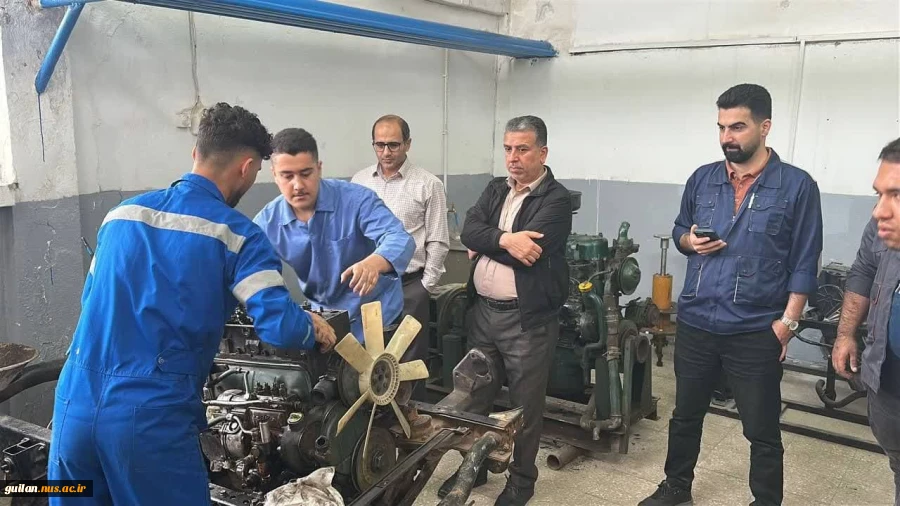 اولین دوره مسابقات تعمیر موتور دیزل دریایی مختص دانشجویان مکانیک موتورهای دریایی در آموزشکده ملی مهارت بندر انزلی
 2