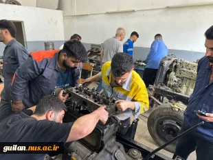 اولین دوره مسابقات تعمیر موتور دیزل دریایی مختص دانشجویان مکانیک موتورهای دریایی در آموزشکده ملی مهارت بندر انزلی
 6