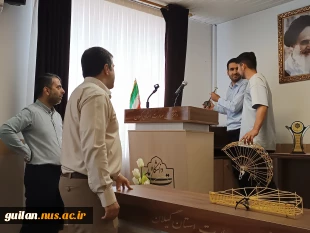 مسابقه سازه‌های ماکارونی دانشجویان عضو انجمن های علمی عمران و معماری واحدهای دانشگاه ملی مهارت استان گیلان در دانشکده شهید چمران رشت برگزار شد. 32