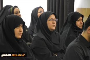 برگزاری مراسم سوگواری و شهادت سرور و سالار شهیدان امام حسین(ع) مراسم سوگواری به صورت استانی در دانشگاه ملی مهارت استان گیلان 7