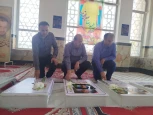 حضور ریاست آموزشکده به همراه همکاران از محل حادثه تروریستی رژیم اشغال گر به شهرستان آستانه اشرفیه وگلباران مزار شهدا