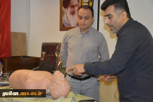 دوره ضمن خدمت با عنوان کمک های اولیه پایه دانشگاه ملی مهارت استان گیلان به صوت استانی برگزار شد. 9