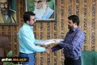 تقدیر ریاست آموزشکده ملی مهارت شهید رجایی لاهیجان از رییس اداره حراست 
 3