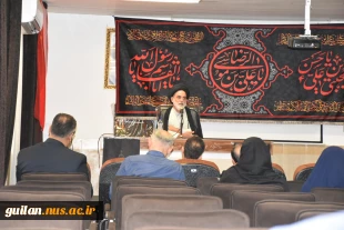 برگزرای مراسم عزاداری پایان صفر ماه در دانشگاه ملی مهارت استان گیلان 5