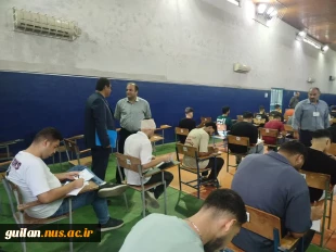 بازدید نماینده نظارت و ارزیابی دانشگاه ملی مهارت از حوزه امتحانات آموزشکده پسران آستانه اشرفیه 4