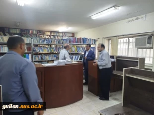 بازدید نماینده نظارت و ارزیابی دانشگاه ملی مهارت از حوزه امتحانات آموزشکده پسران آستانه اشرفیه 5