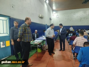 بازدید نماینده نظارت و ارزیابی دانشگاه ملی مهارت از حوزه امتحانات آموزشکده پسران آستانه اشرفیه 7