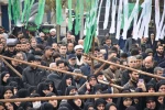 مراسم تدفین شهید گمنام در دانشکده شهید چمران